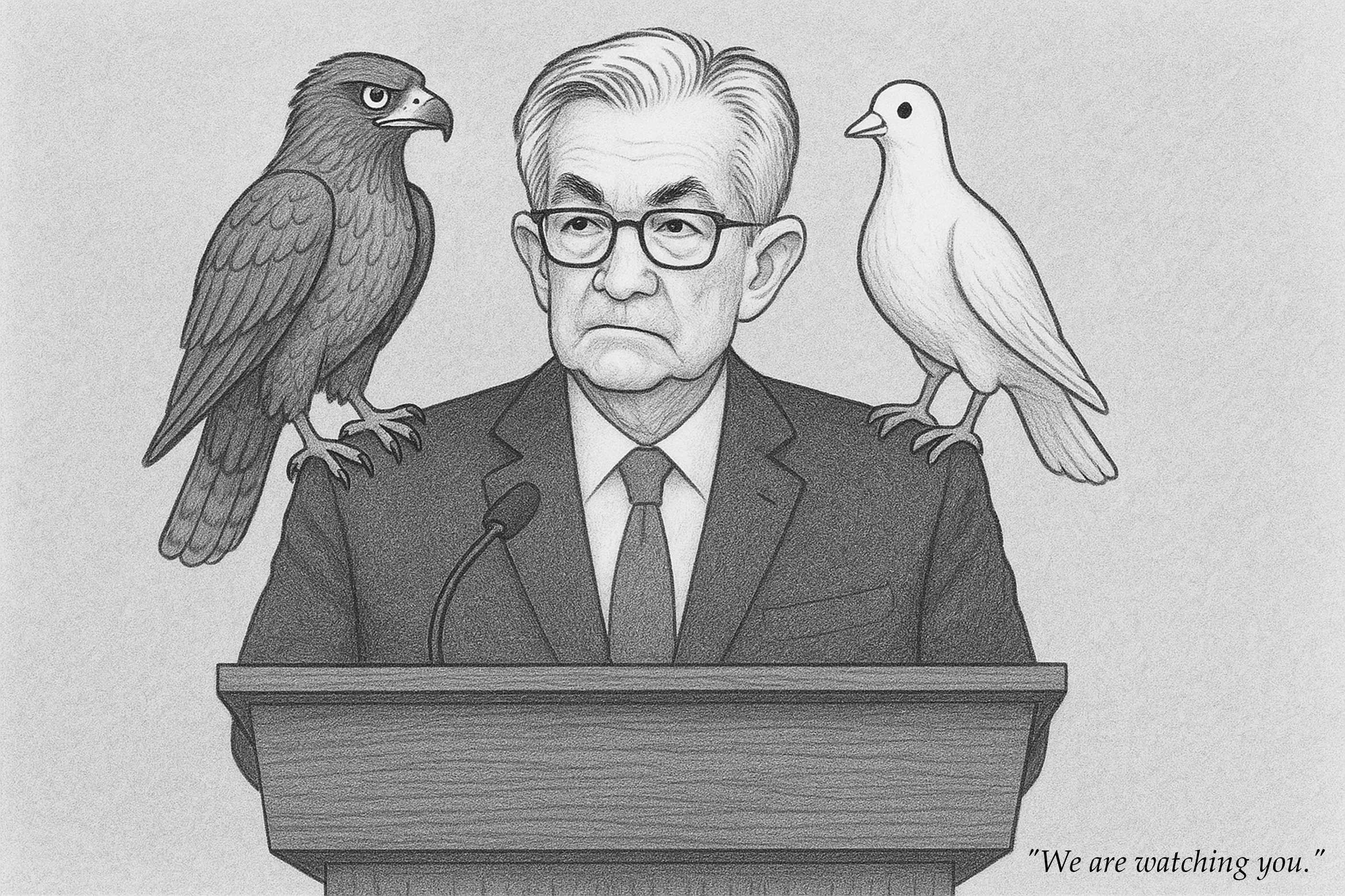 Powell’s speech found the middle